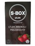 Çilek Kokulu ve Kayganlaştırıcılı Prezervatif 12'li