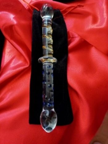 Cam Anal ve Vajinal Dildo 23 cm